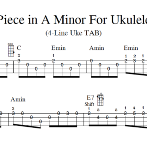 Piece in A Minor for Uku