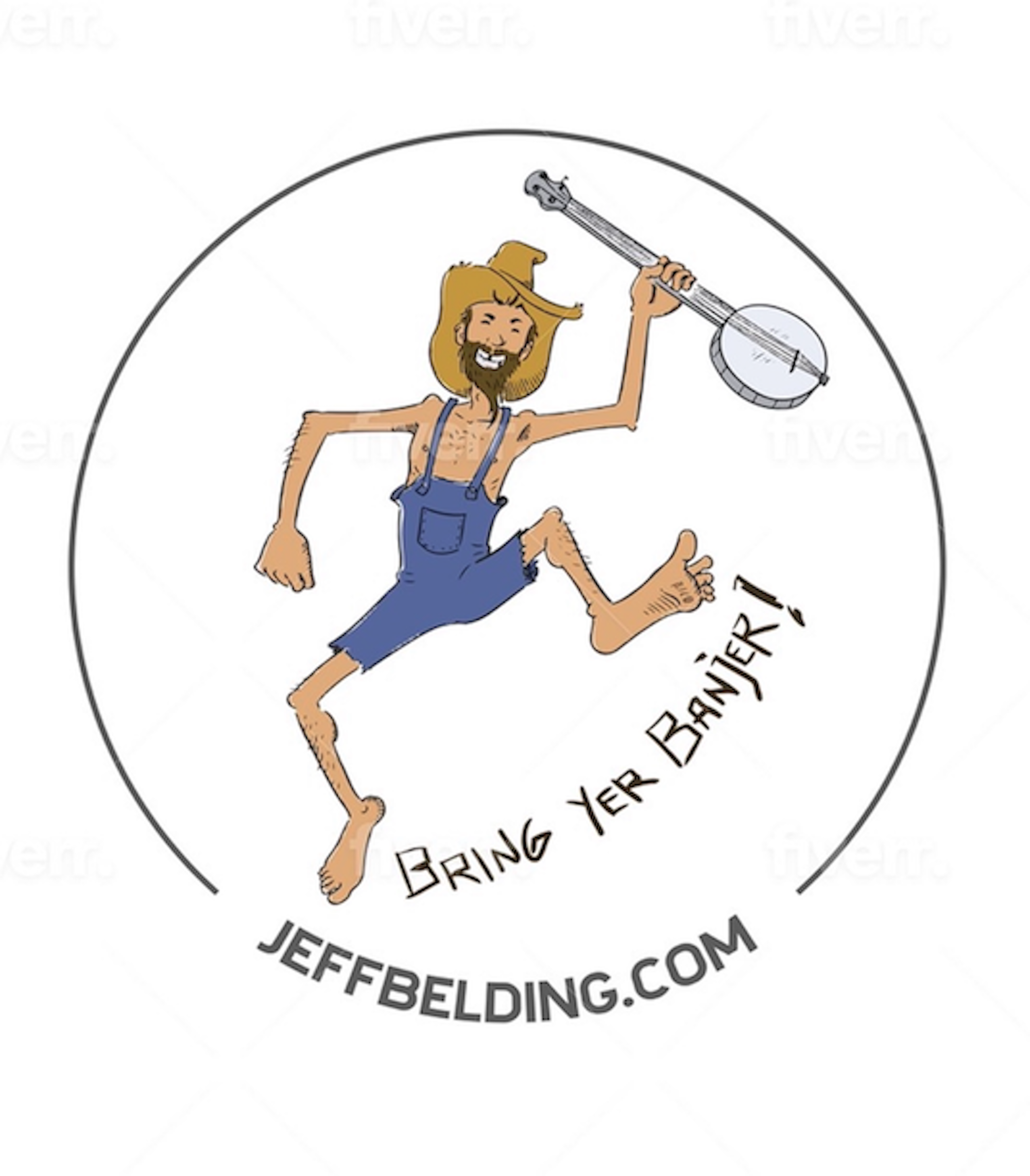 Bring Yer Banjer! Hillbilly Picker Design